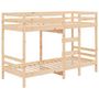 Voir la diapositive 4 : VIDAXL Lit superpose sans matelas 90x200 cm bois de pin massif
