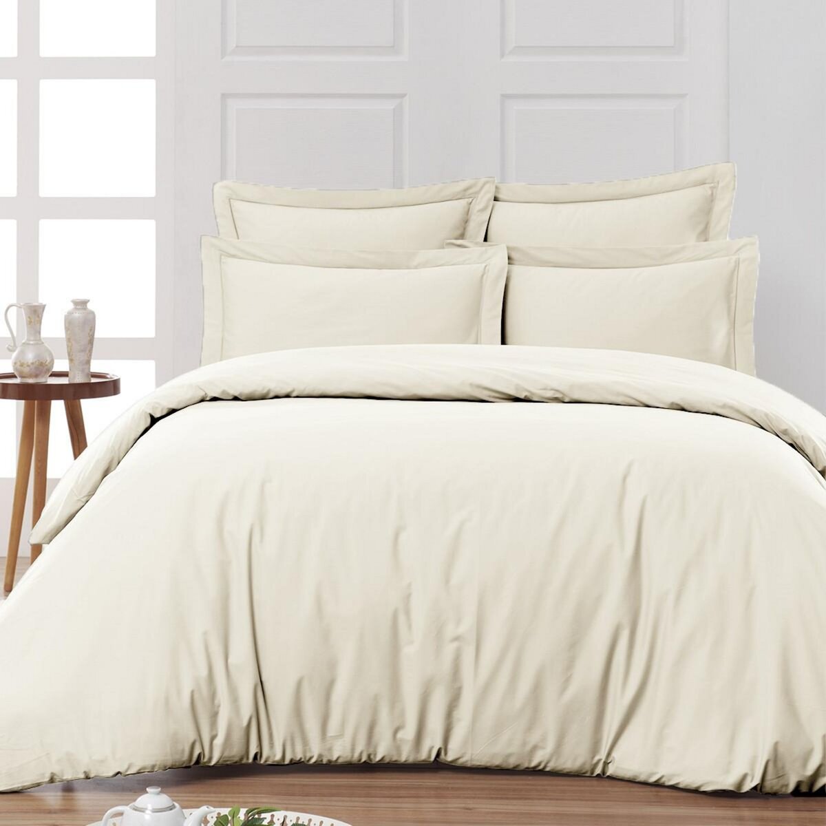 Sensei Maison Taie de traversin en percale de coton SOFT PERCALE - 45x185 cm