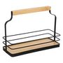 Voir la diapositive 2 : FIVE Lot de 10 Pots à Épices  Rack  21cm Noir