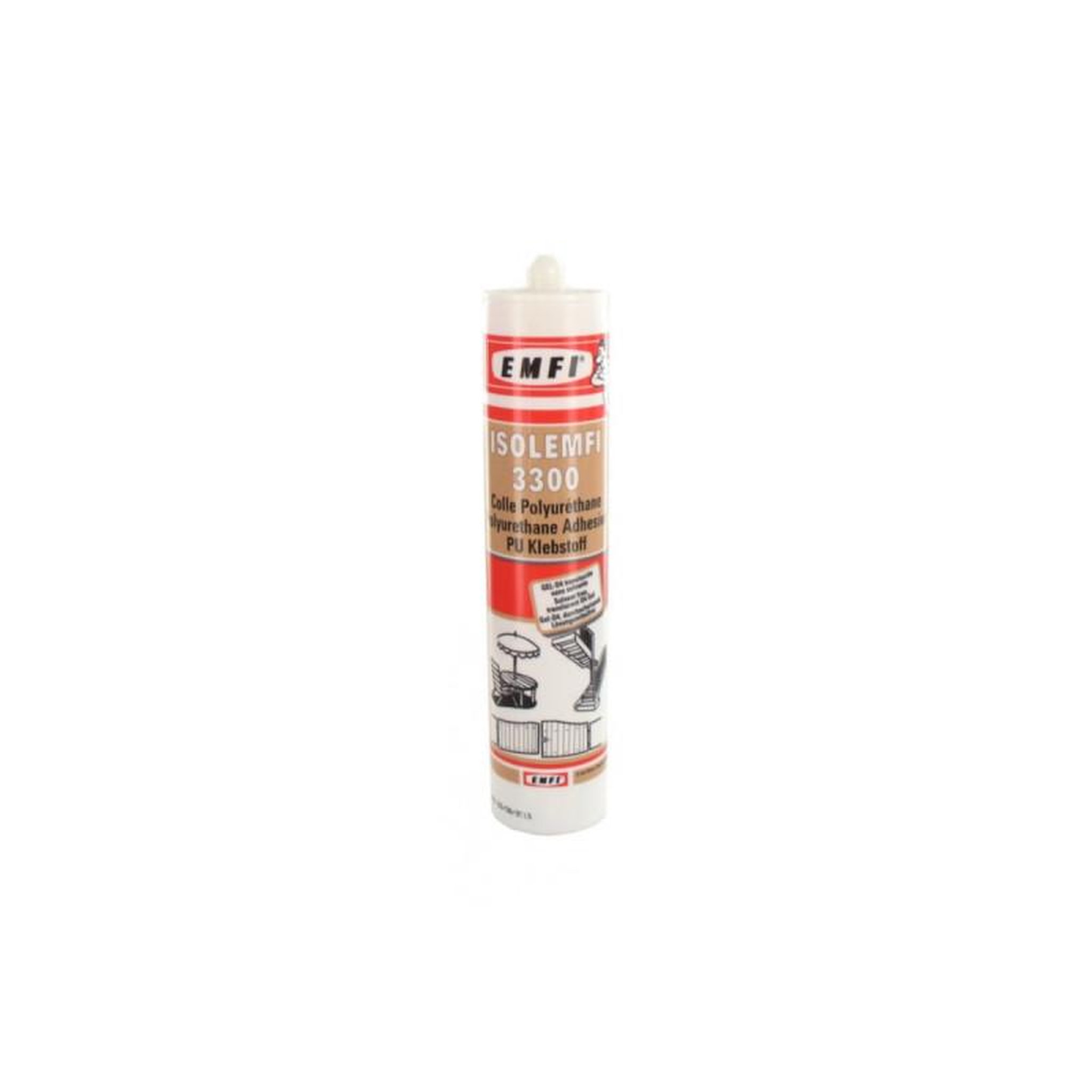 EMFI Colle polyuréthanne isolemfi 3300 300ml