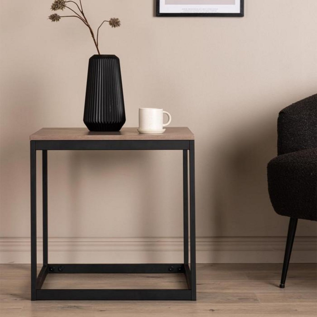 Paris Prix Table d'Appoint Design  Arbor  50cm Marron