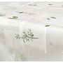 Voir la diapositive 3 : HABITABLE Nappe en toile cirée rectangulaire Aromatic - 140 x 250 cm - Ecru
