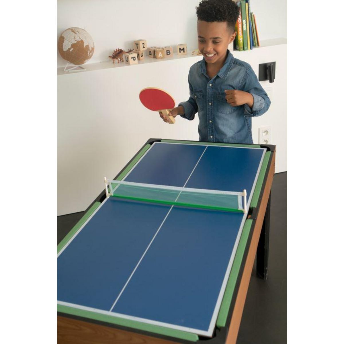 One Two Fun Table de jeux 5 en 1