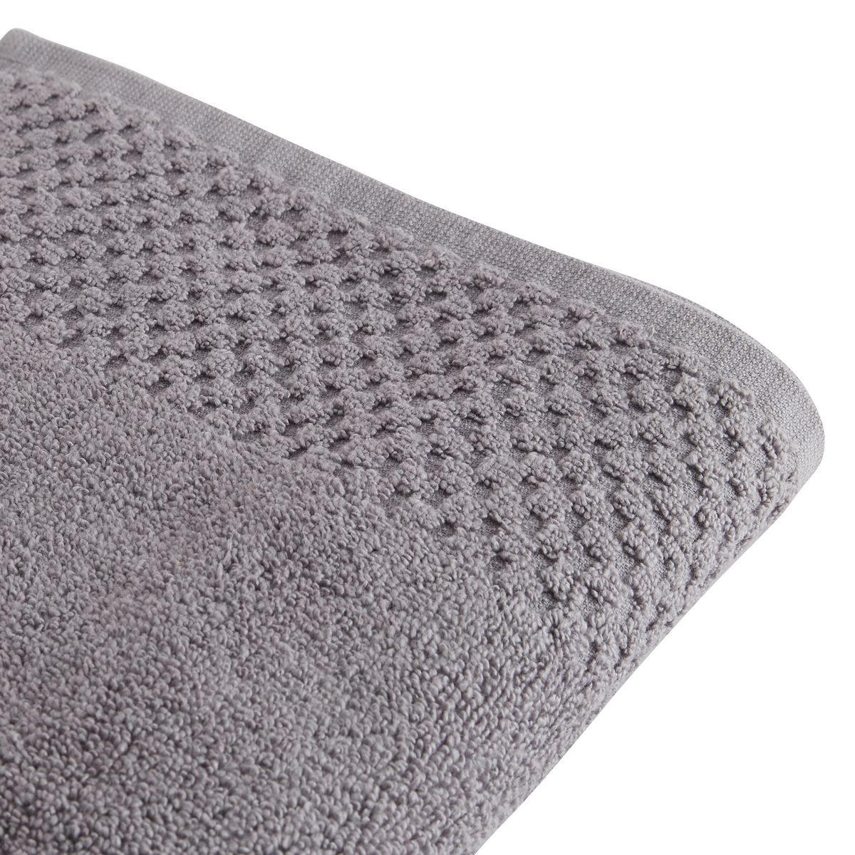 ACTUEL Drap de de bain uni en coton qualité zéro twist  500 g/m²