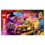 Voir la diapositive 1 : LEGO Ninjago 71768 La Moto Dragon d&rsquo;Or de Jay, Jouet avec Figurines pour Enfants