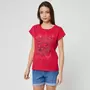 INEXTENSO T-shirt Fuchsia femme