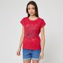 Voir la diapositive 1 : INEXTENSO T-shirt Fuchsia femme