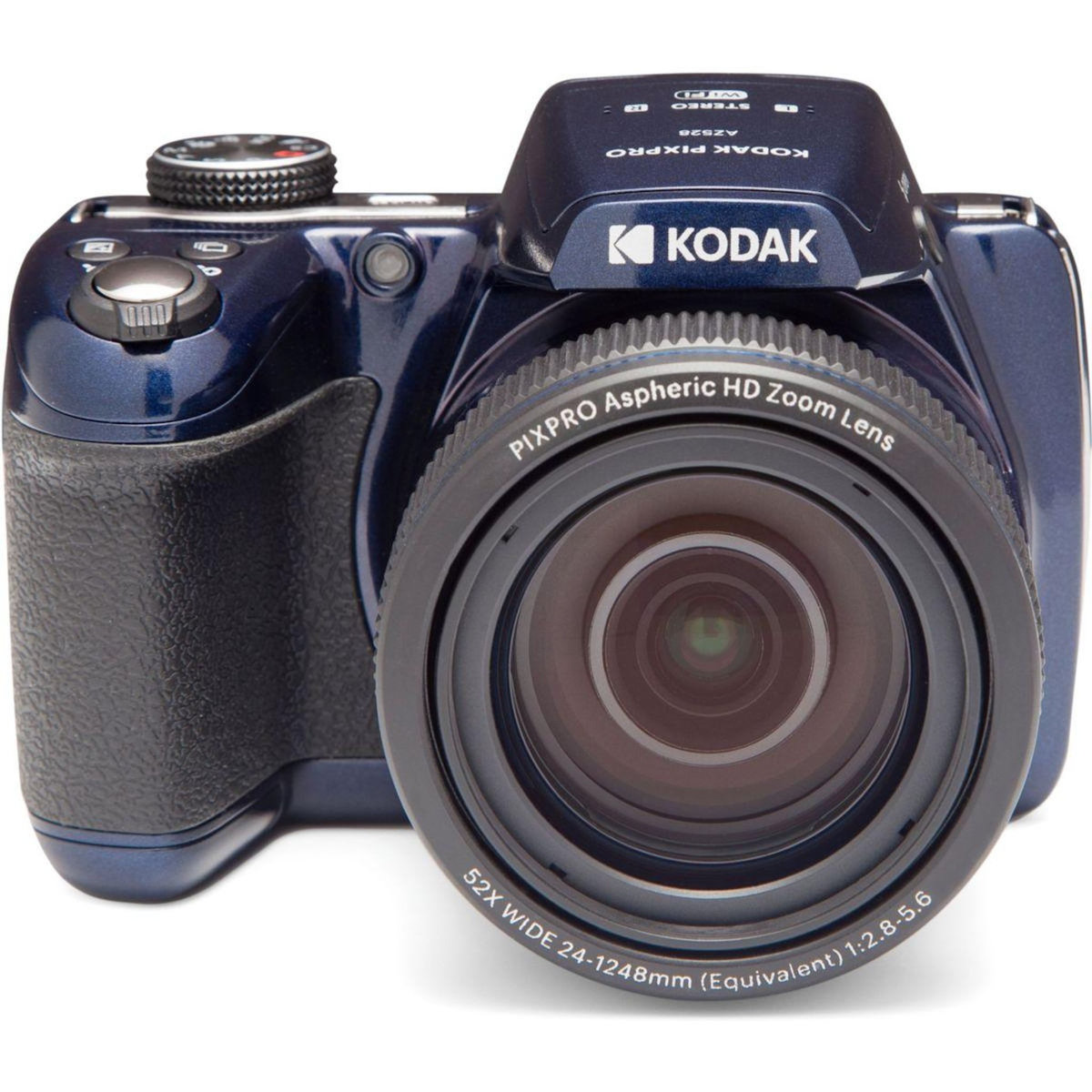 Kodak Appareil photo Bridge AZ528 Bleu + 2eme Batt + etui