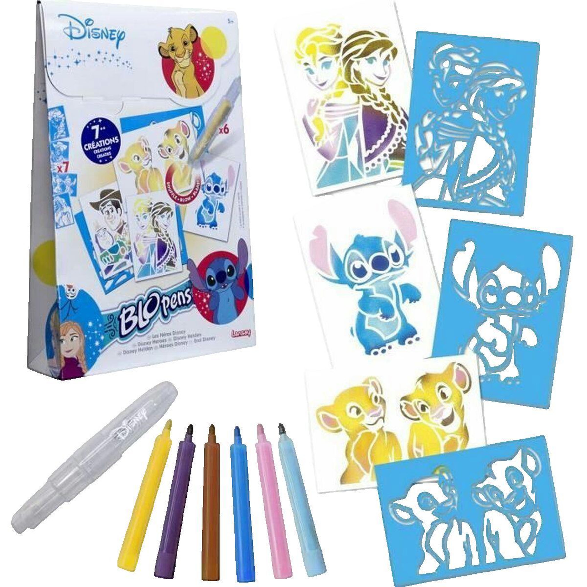 Voir la diapositive 2 : LANSAY Kit créatif Lansay Les Héros Disney multicolore