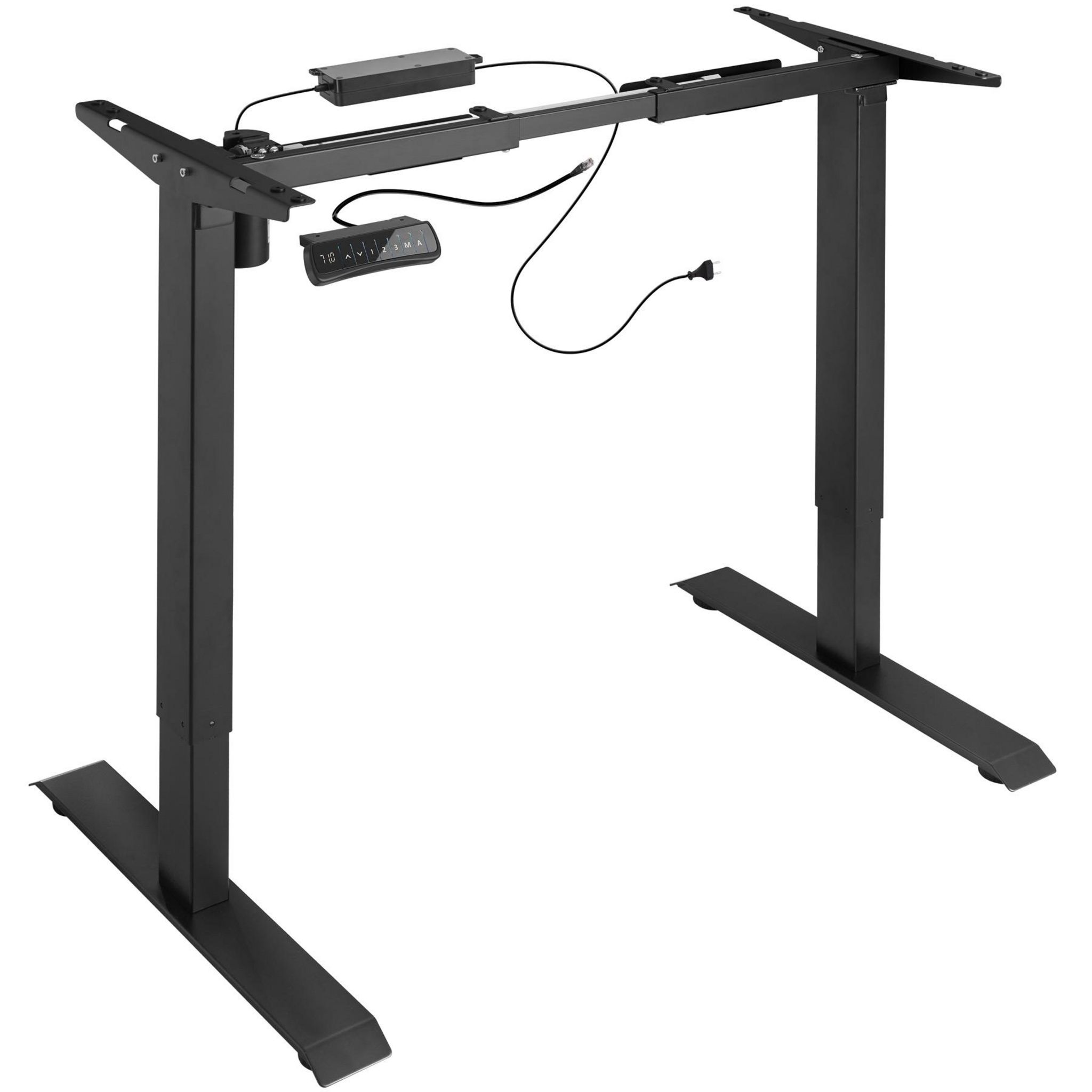 tectake Bureau met plank en organizer - Industrieel licht hout, eiken Sonoma, 120 cm - 404665