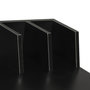 Voir la diapositive 5 : VIDAXL Bureau Noir 80x50x84 cm