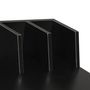 Voir la diapositive 5 : VIDAXL Bureau Noir 80x50x84 cm