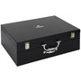 Voir la diapositive 4 : Paris Prix Ménagère 84 Pièces  Coffret Bois  45cm Noir