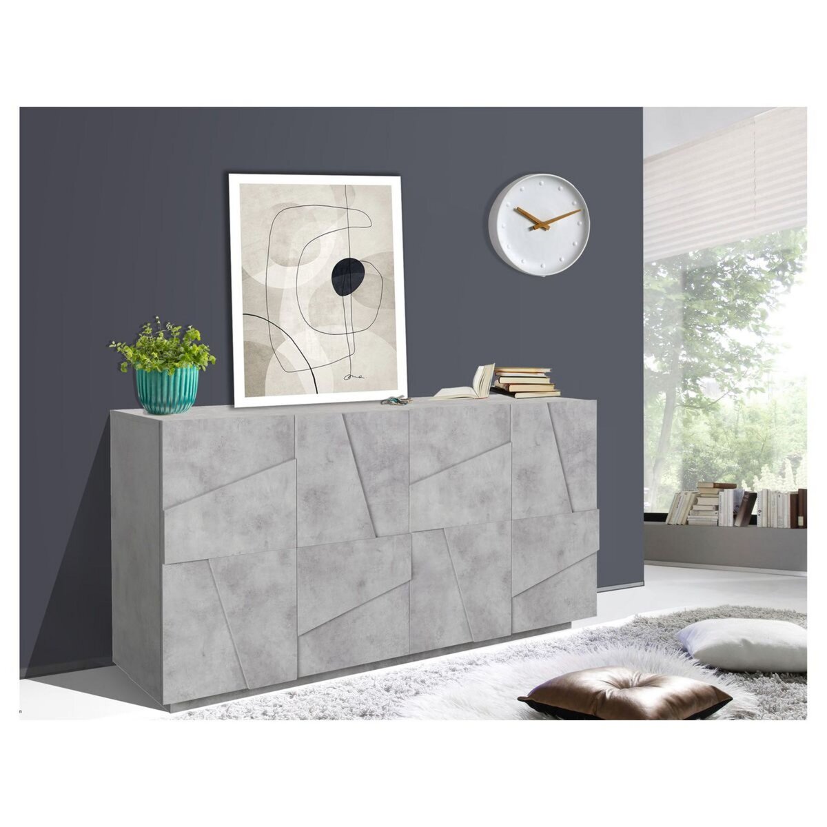 Buffet 4 portes L160cm PESCARA