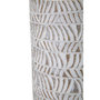 Voir la diapositive 4 : Paris Prix Vase Bouteille Abstrait  Nairobi  49cm Blanc