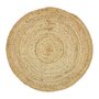 Voir la diapositive 1 : FUTURE HOME Tapis déco rond en jute