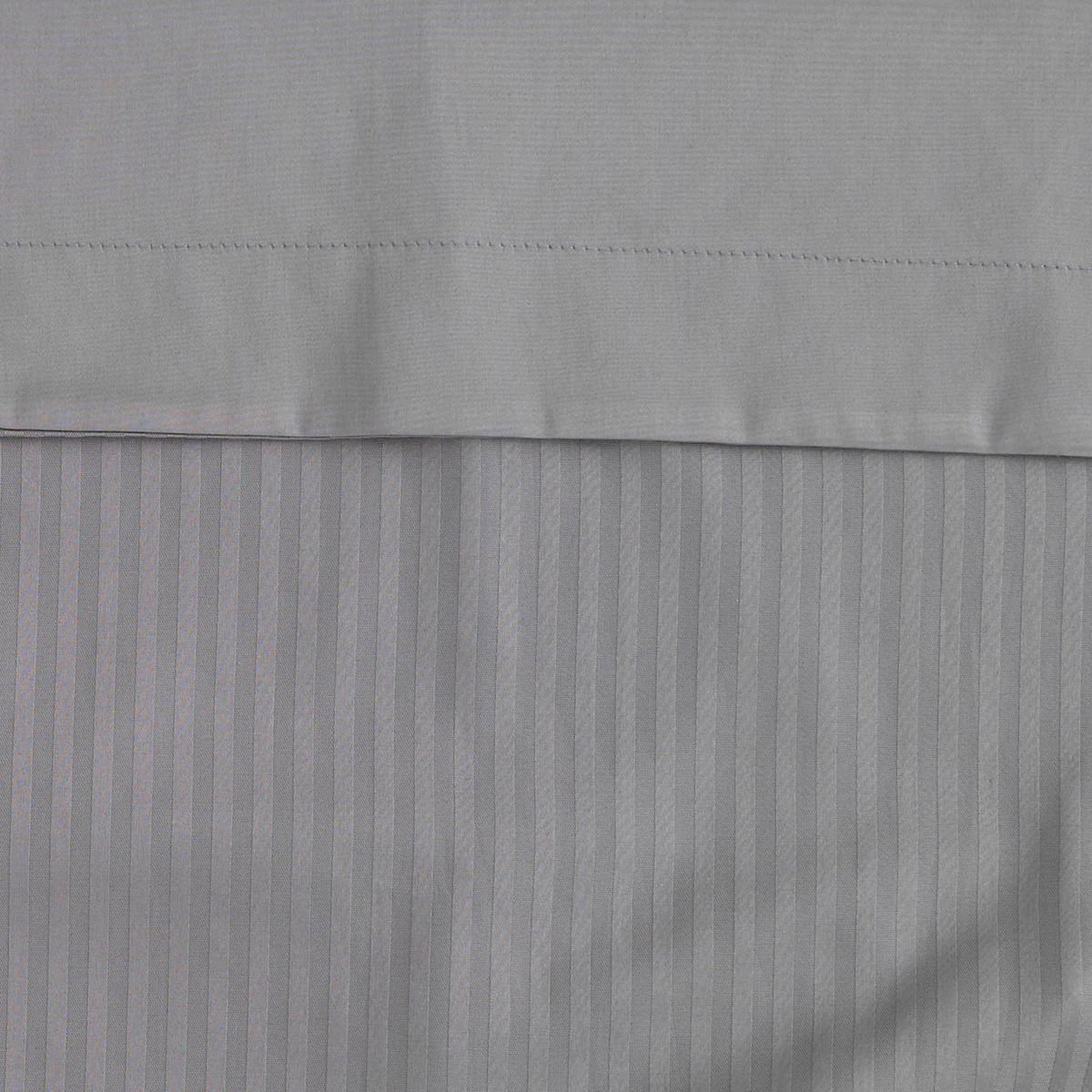 Sensei Maison Parure housse de couette rayée satin + 2 taies 65x65 cm VERSALUXE