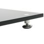 Voir la diapositive 6 : VIDAXL Support haut parleur 2pc Verre trempé Design 2 colonnes Noir