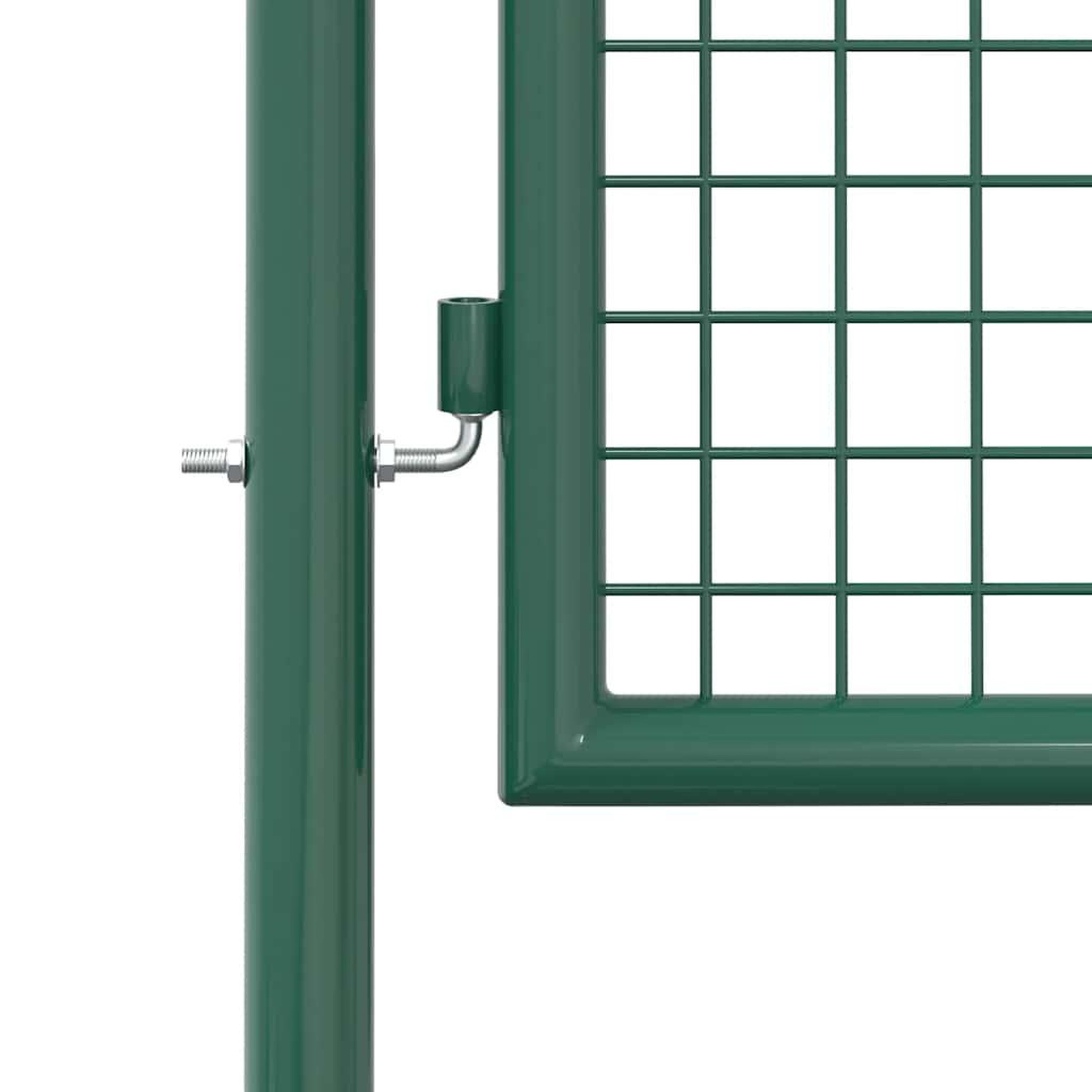 Voir la diapositive 5 : VIDAXL Portail de cloture en acier 100x175 cm vert