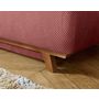 Voir la diapositive 4 : BEST MOBILIER Cristal - fauteuil - convertible avec coffre - en velours texturé