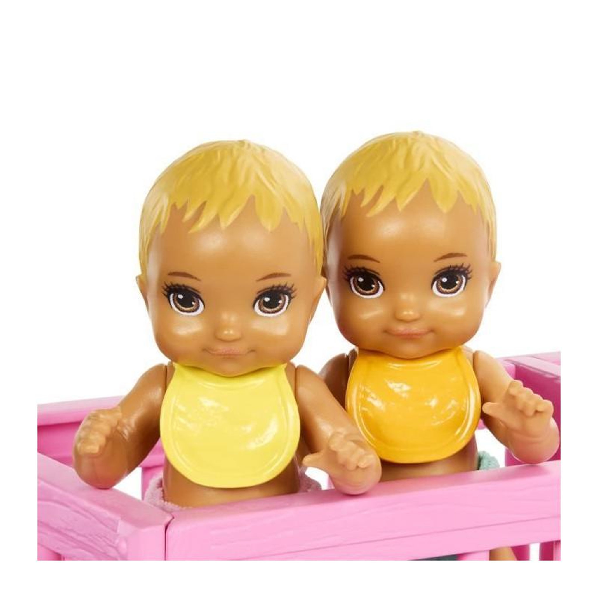 Voir la diapositive 4 : BARBIE Barbie-La Chambre des Jumeaux-Coffret Skipper, bébés et accessoires HXM99