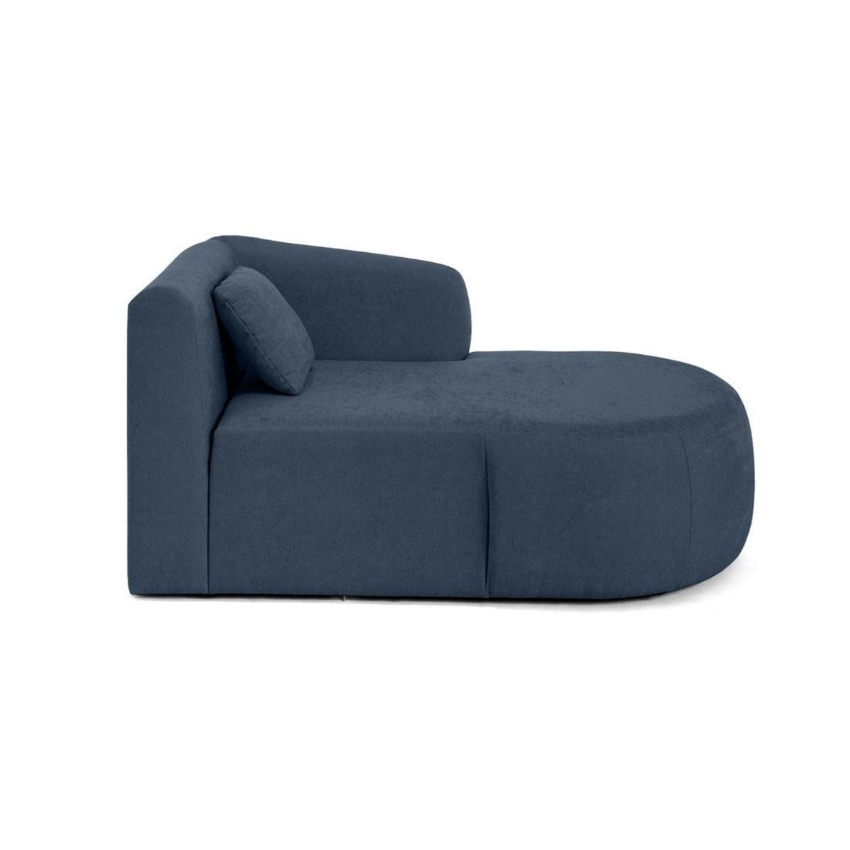 LISA DESIGN Ikare - module d'assise méridienne droit - en tissu