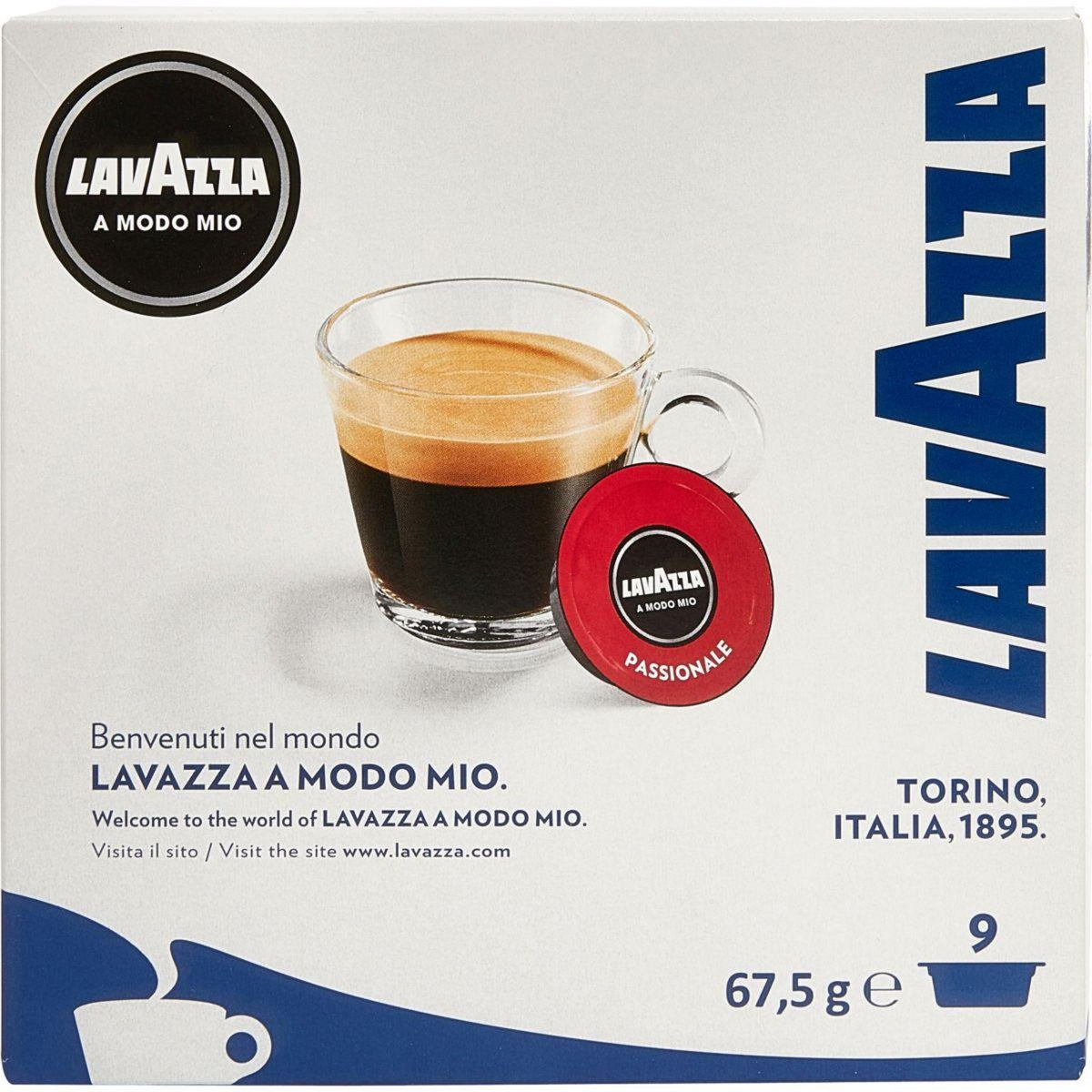 LAVAZZA Cafetière à dosette Smeg rouge