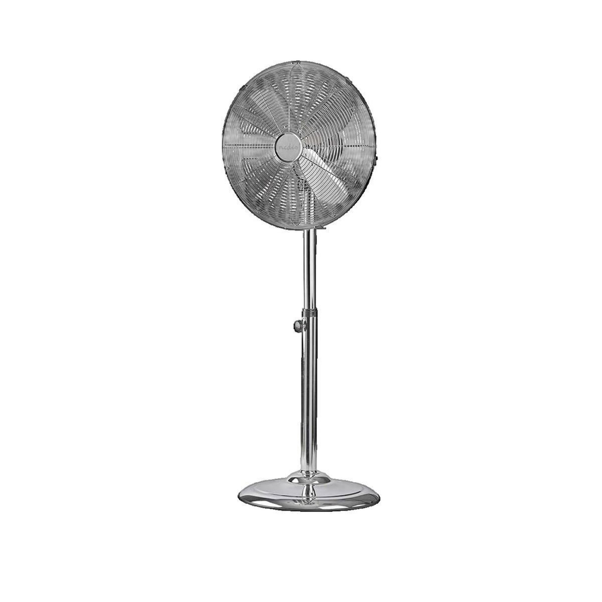 NEDIS Ventilateur sur pied Nedis 50W chromé
