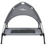 Voir la diapositive 4 : VIDAXL Lit pour chien avec auvent anthracite tissu Oxford et acier
