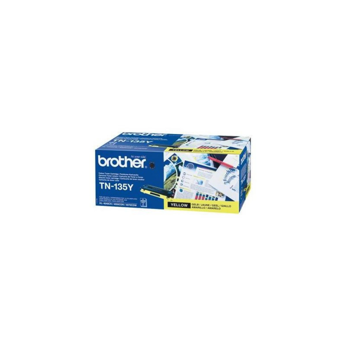 Brother Brother Toner TN-135 TN135 Yellow Gelb 4k (TN135Y)