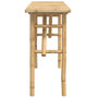 Voir la diapositive 4 : VIDAXL Table console 115x39x75 cm bambou