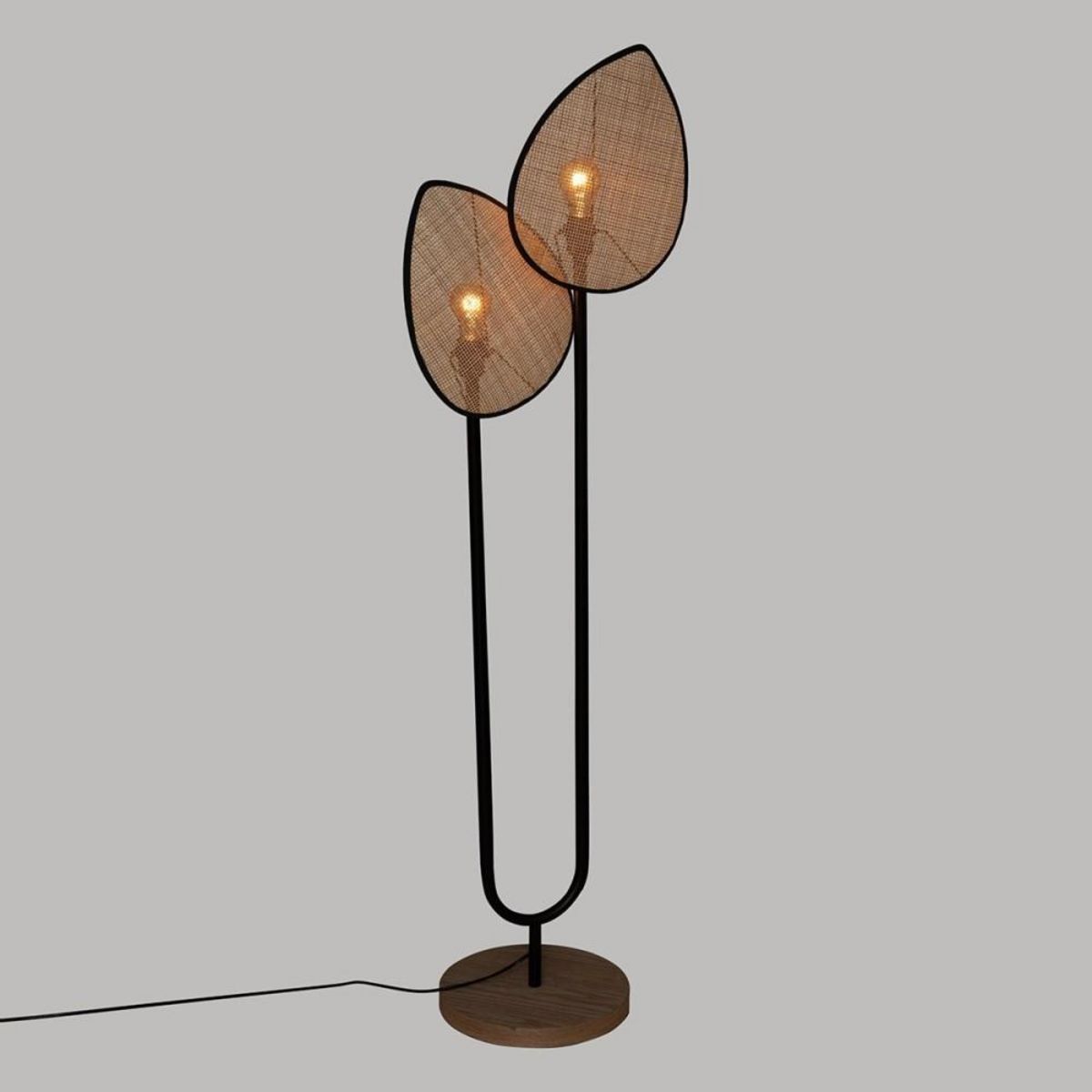 ATMOSPHERA Lampadaire Olme naturel H143