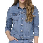JACQUELINE DE YONG Veste en jean  Femme JDY Mon. Coloris disponibles : Bleu