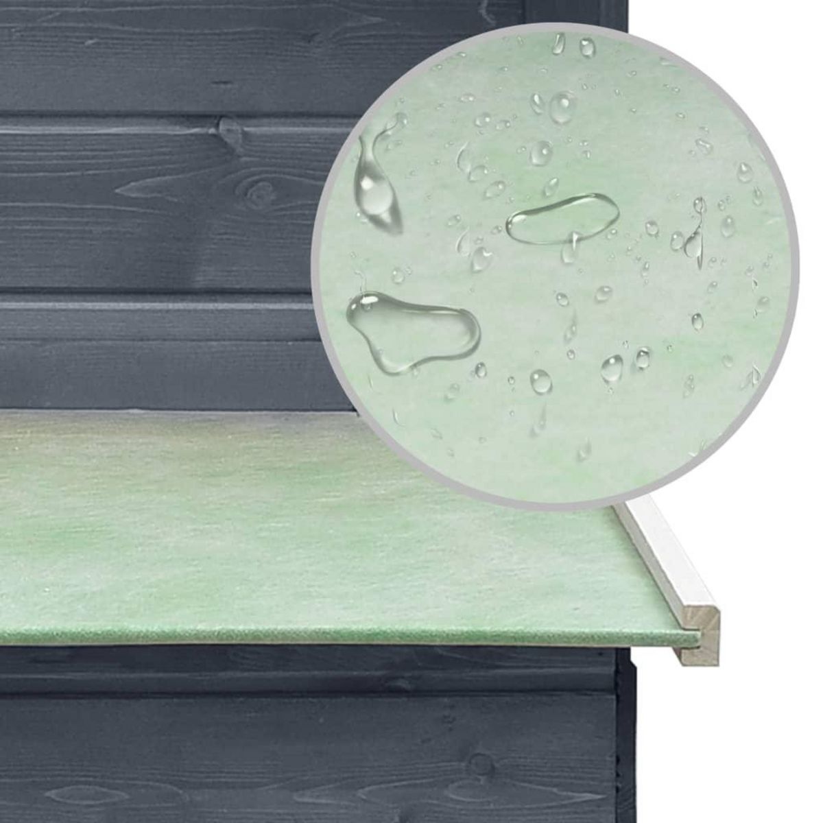 VIDAXL Poulailler Gris 170x81x110 cm Bois de pin massif et sapin