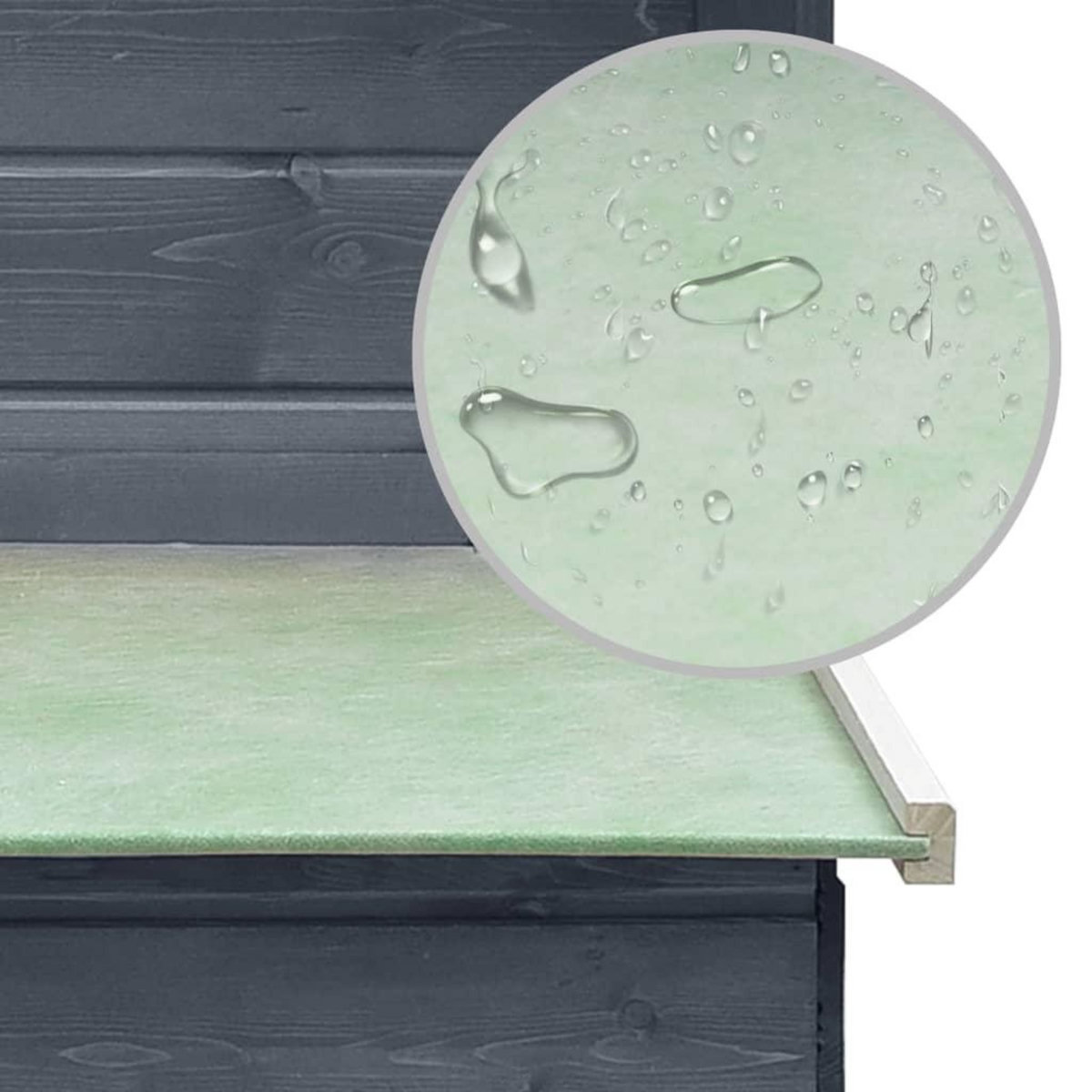 VIDAXL Poulailler Gris 170x81x110 cm Bois de pin massif et sapin