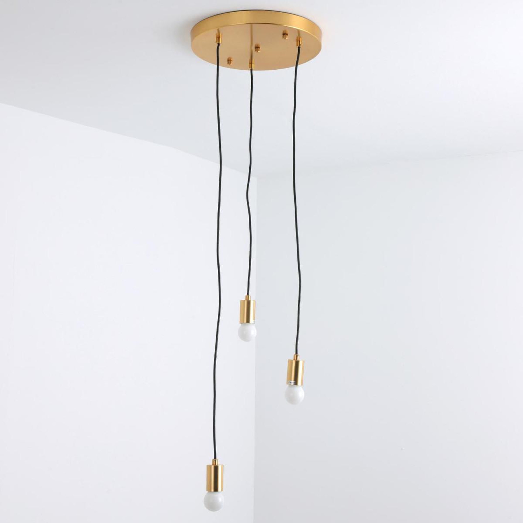Voir la diapositive 4 : Paris Prix Suspension Design en Métal  Pladon  120cm Or