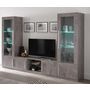 Voir la diapositive 2 : Meuble TV 2 portes 1 niche L156 cm TORINO