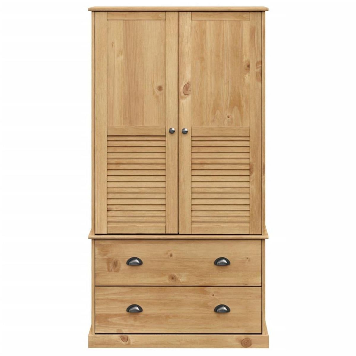 VIDAXL Garde-robe VIGO 90x55x176 cm bois massif de pin