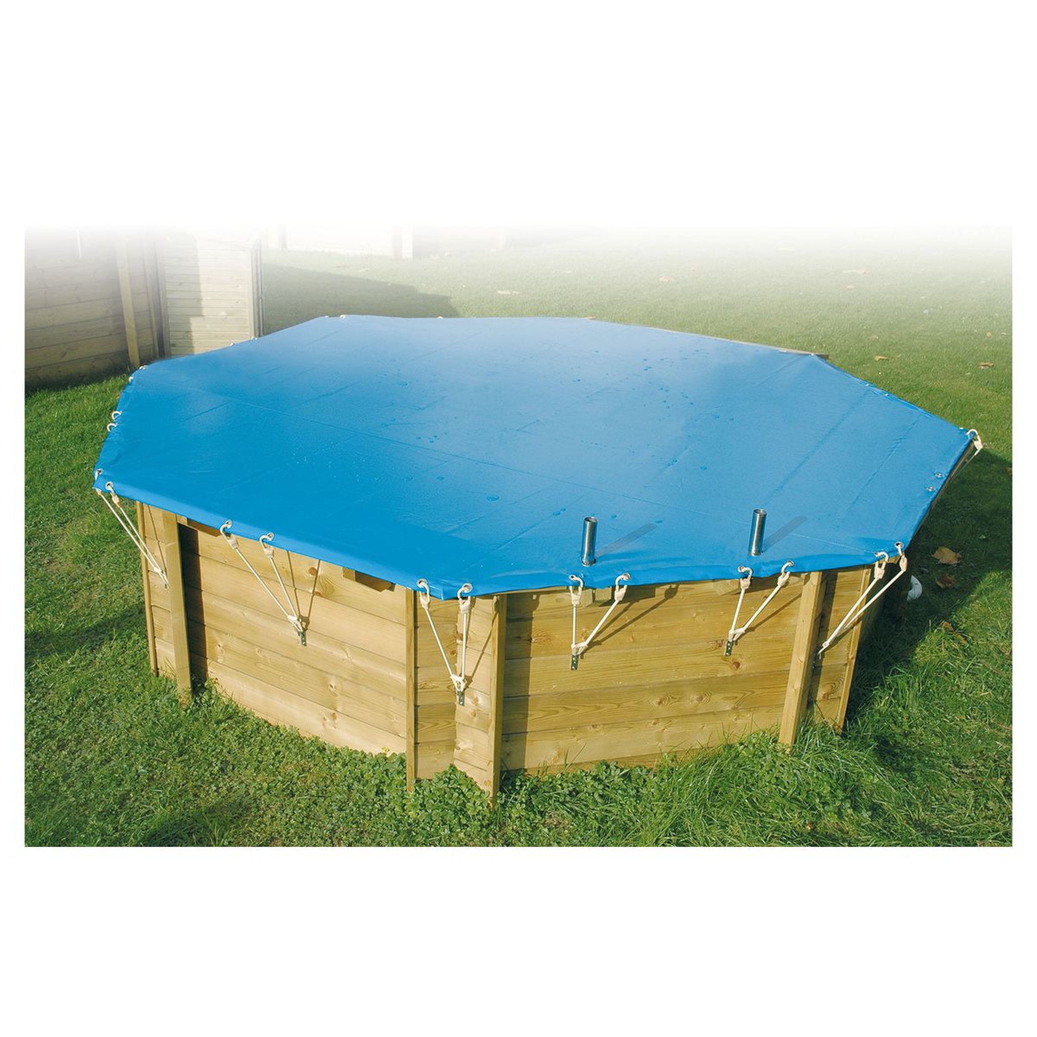 UBBINK Bâche de sécurité pour piscine -  200x350cm