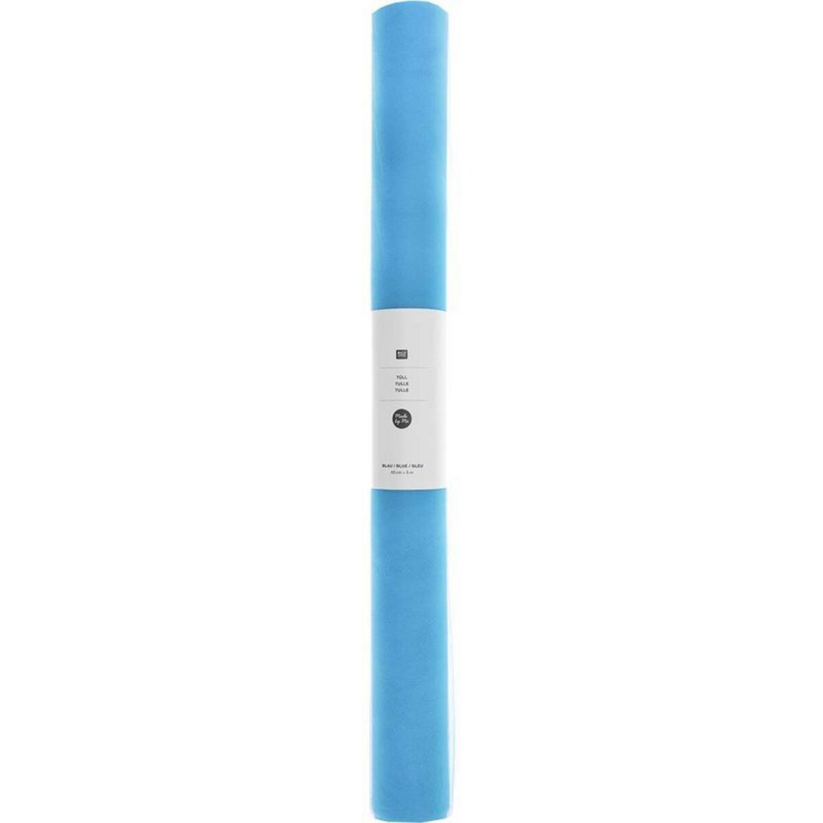 RICO DESIGN Rouleau de tulle 50 cm x 5 m - bleu