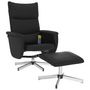 Voir la diapositive 2 : VIDAXL Fauteuil inclinable de massage avec repose-pied noir similicuir