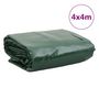 Voir la diapositive 6 : VIDAXL Bache vert 4x4 m 650 g/m²