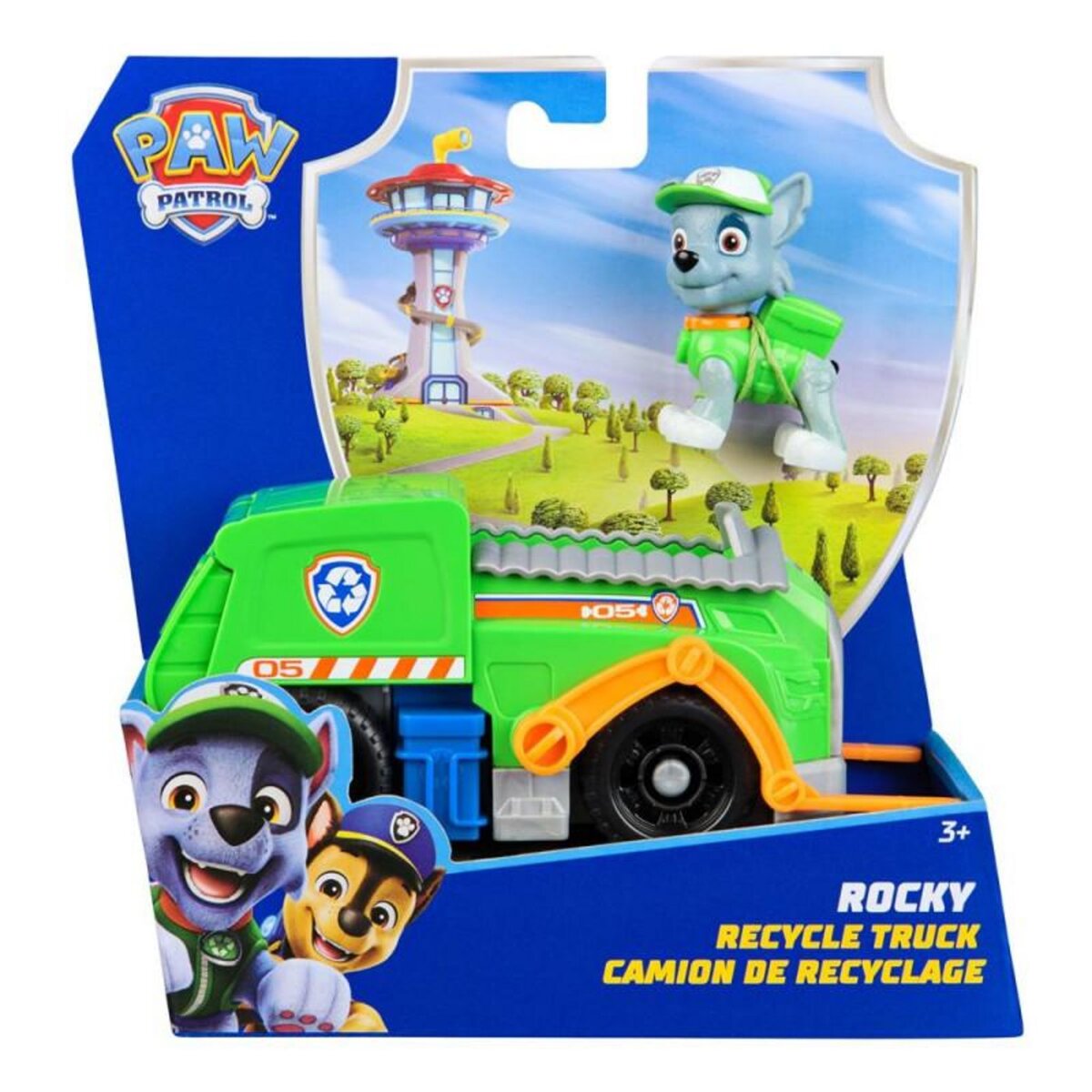 PAW PATROL Véhicule avec Figurine Rocky Paw Patrol Pat'Patrouille