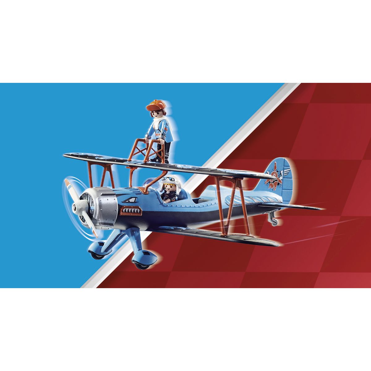 PLAYMOBIL 70831 - Air Stuntshow Biplan "Phénix"