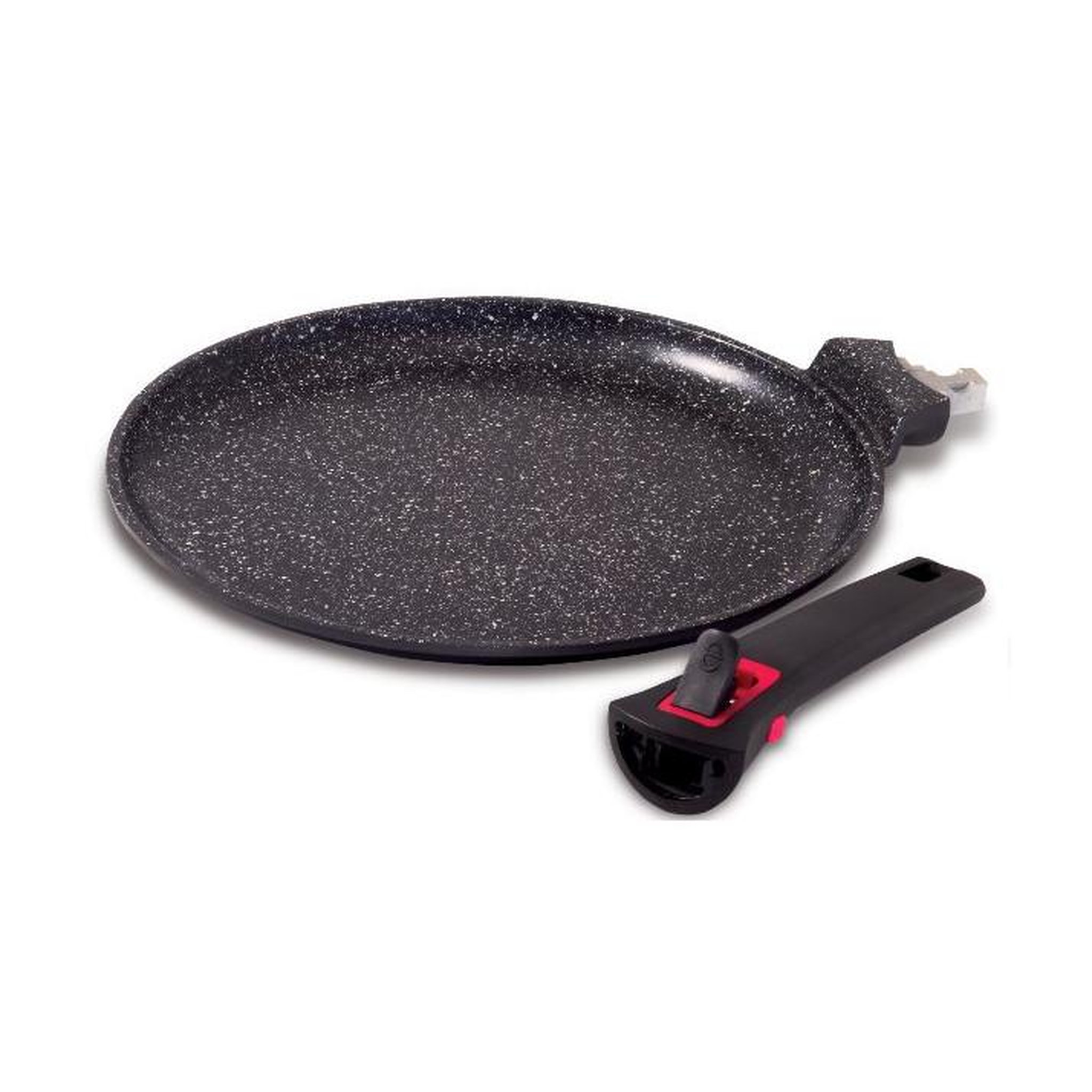 Voir la diapositive 2 : BAUMALU Crêpière en fonte d'aluminium 28cm - 383608