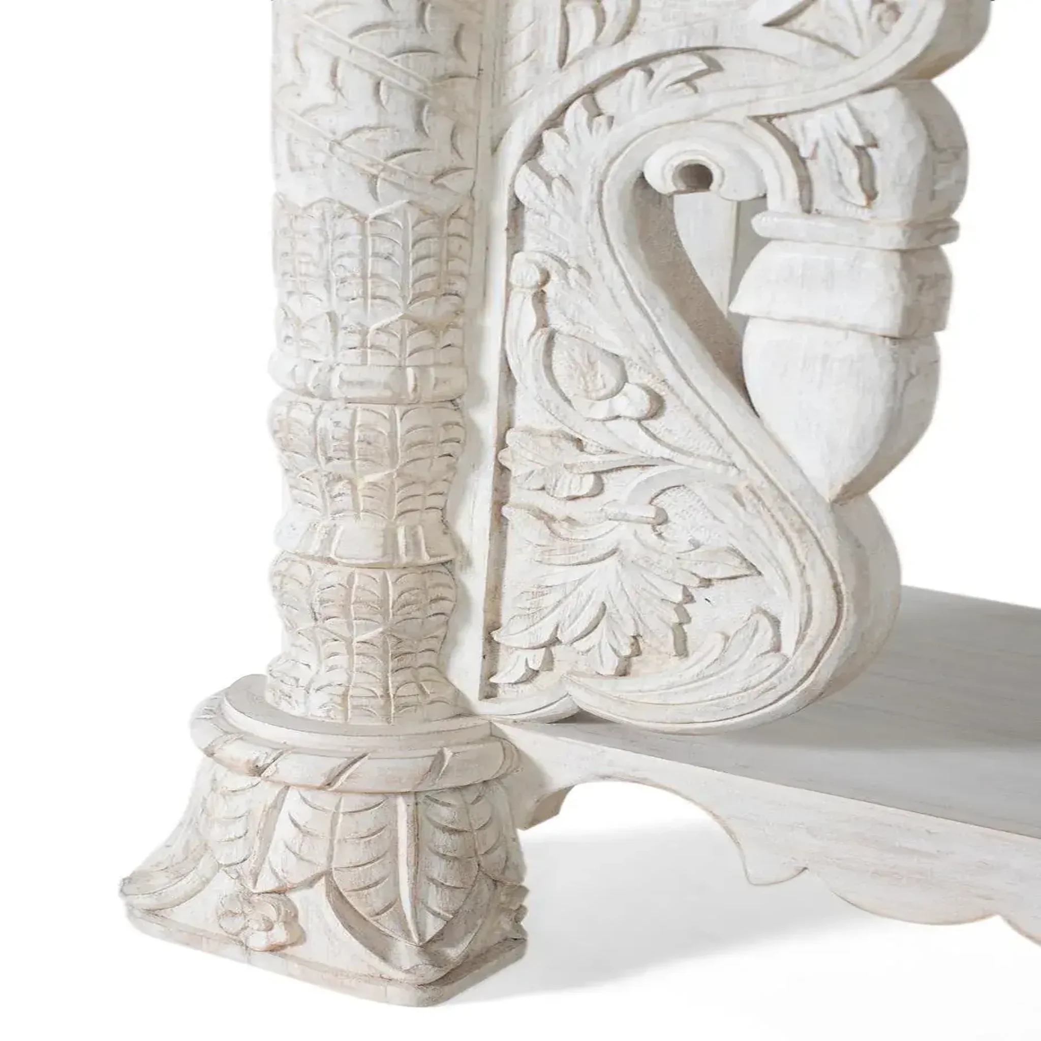 Voir la diapositive 3 : GINER Y COLOMER SL Console en bois de manguier 180 cm style méditerranéen moderne