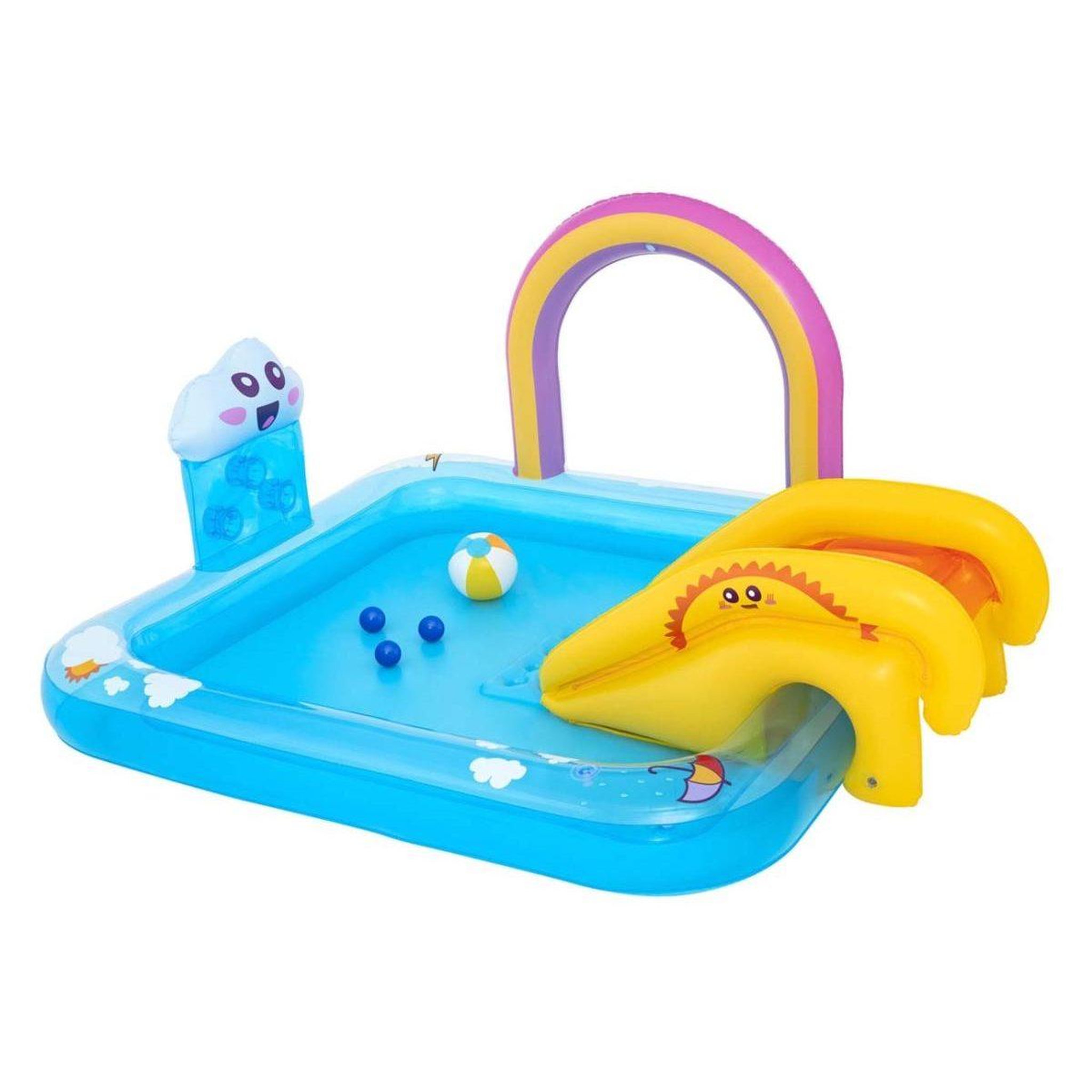 BESTWAY Centre de jeux  53174 rainbows 'n rays 1.88m x 1.50m x 89cm