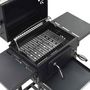 Voir la diapositive 4 : VIDAXL Four a pizza et barbecue d'exterieur 3 en 1 Noir