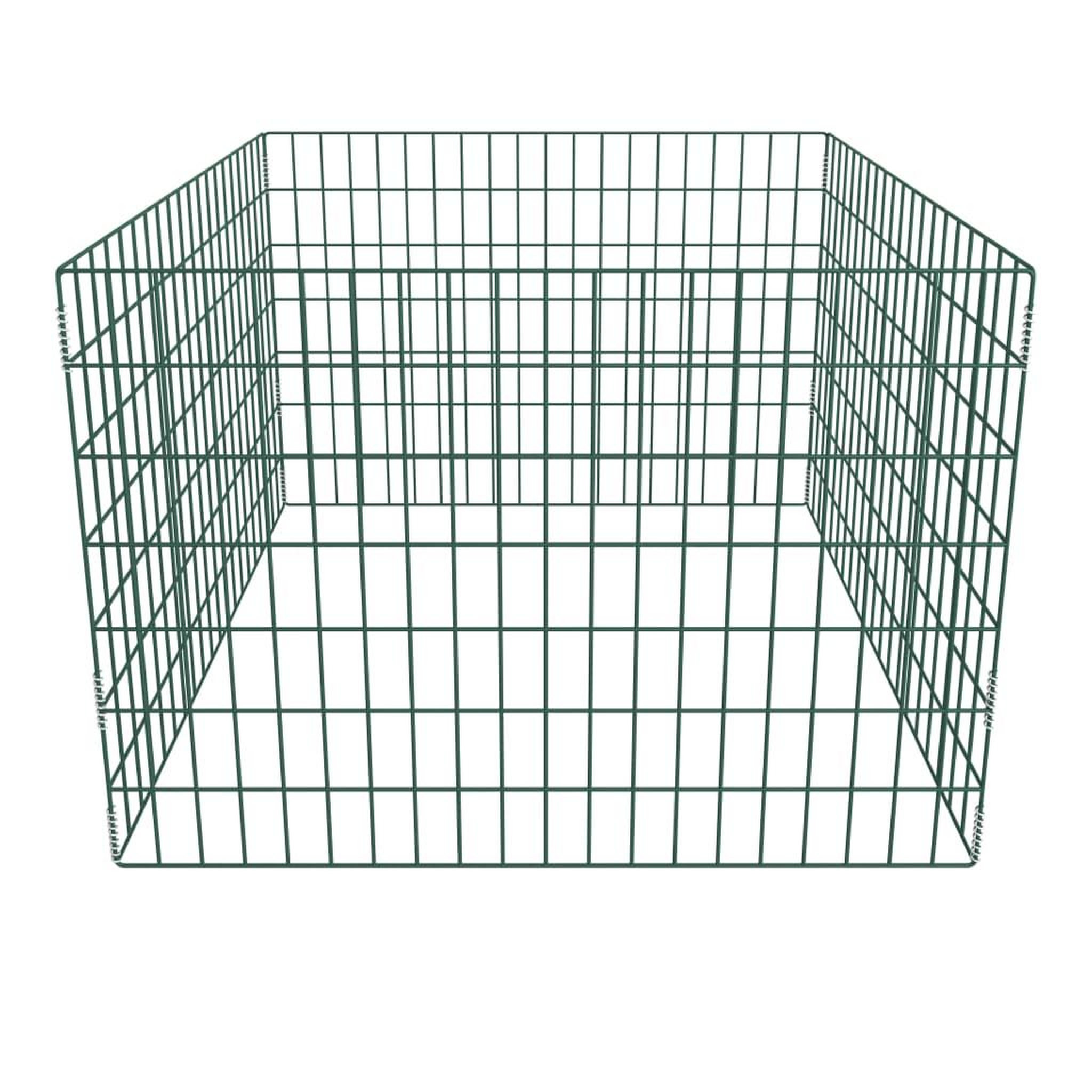 Voir la diapositive 2 : VIDAXL Bac a compost carre en maille de jardin 100 x 100 x 70 cm