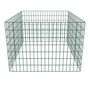 Voir la diapositive 2 : VIDAXL Bac a compost carre en maille de jardin 100 x 100 x 70 cm